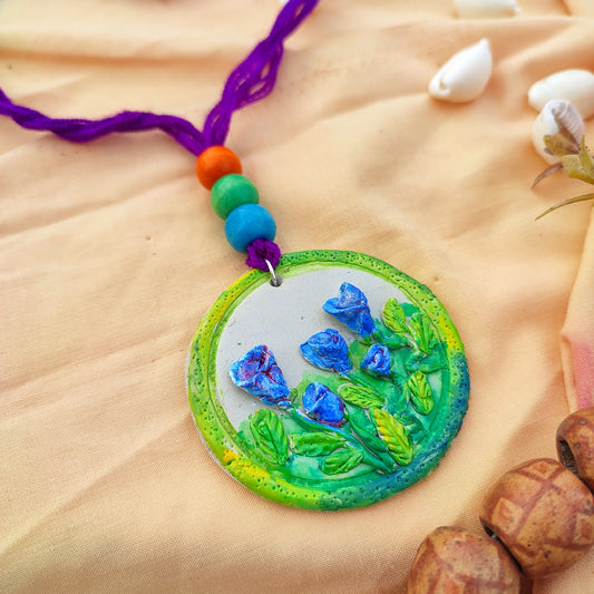 "Gulbahaar" 3D necklace Set