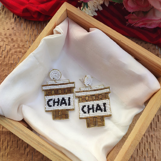 Chai Lover Beaded Earring