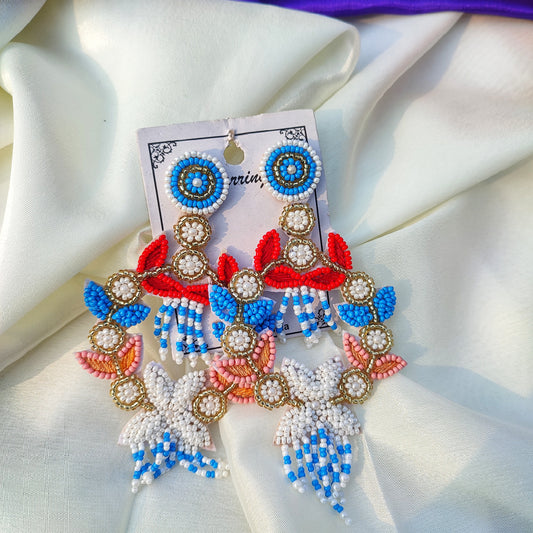 Aurelia Bloom Beaded Earring