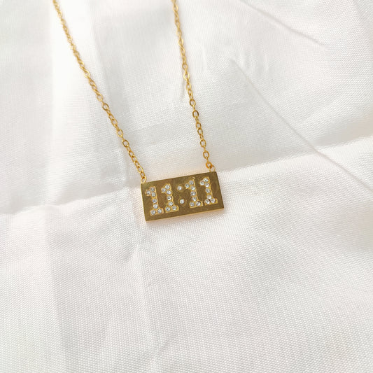 "11:11" Manifestation Pendent Necklace