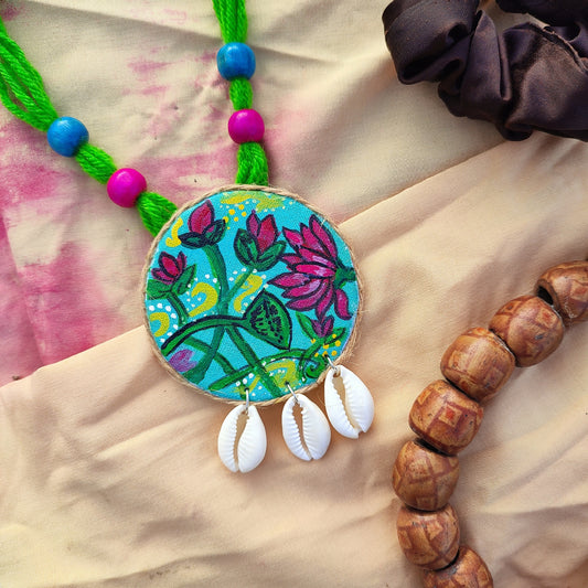 "Padmakshi" Necklace Set With Earrings