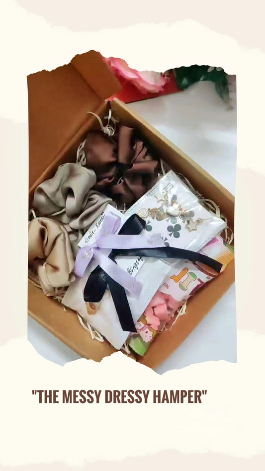 "The Messy Dressy Hamper"