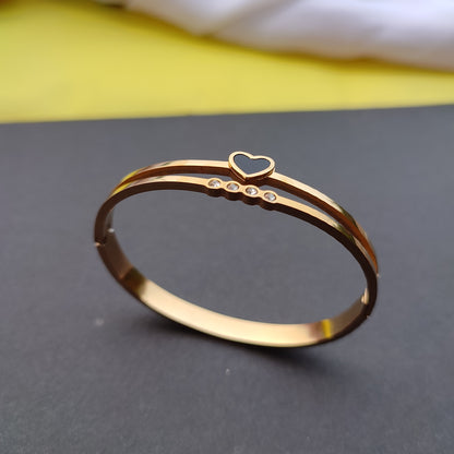 Midnight Heart  Bangle